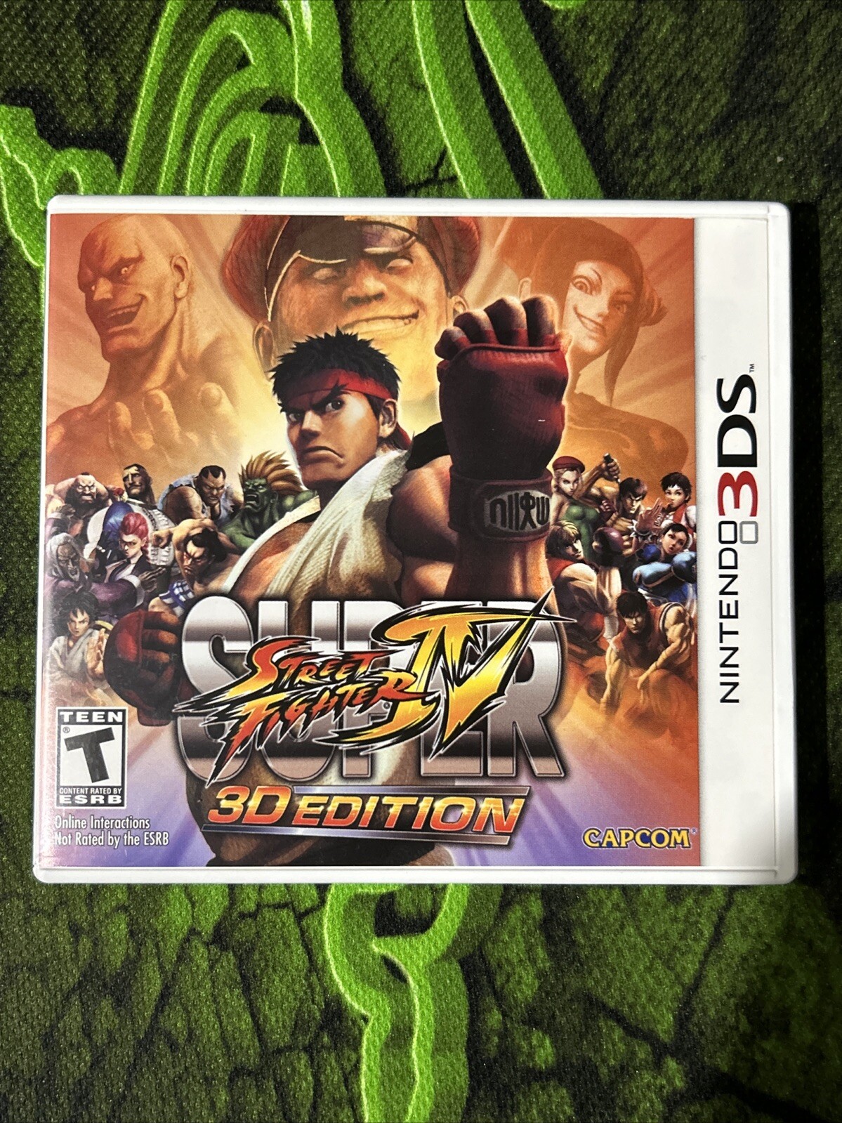 Super Street Fighter IV — 3D Edition (Nintendo 3DS, 2011) CIB