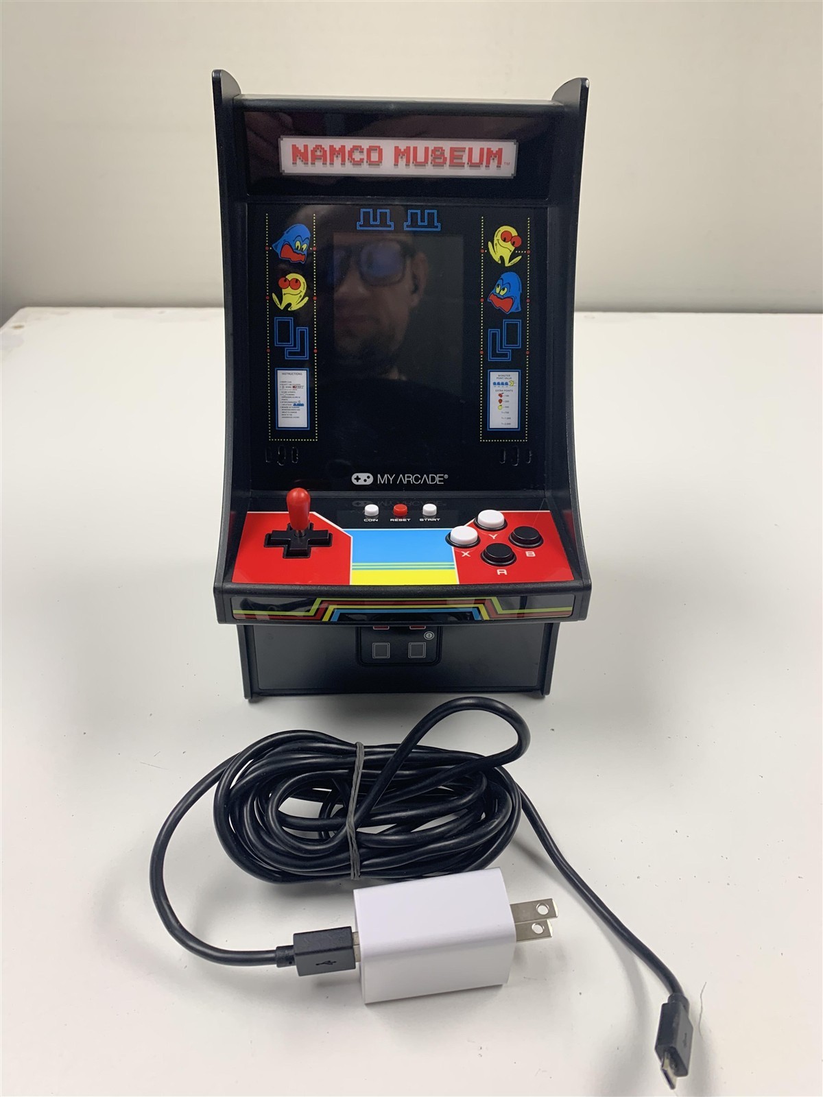 My Arcade Namco Museum Mini Player 10″ Retro Arcade Machine Tested Working