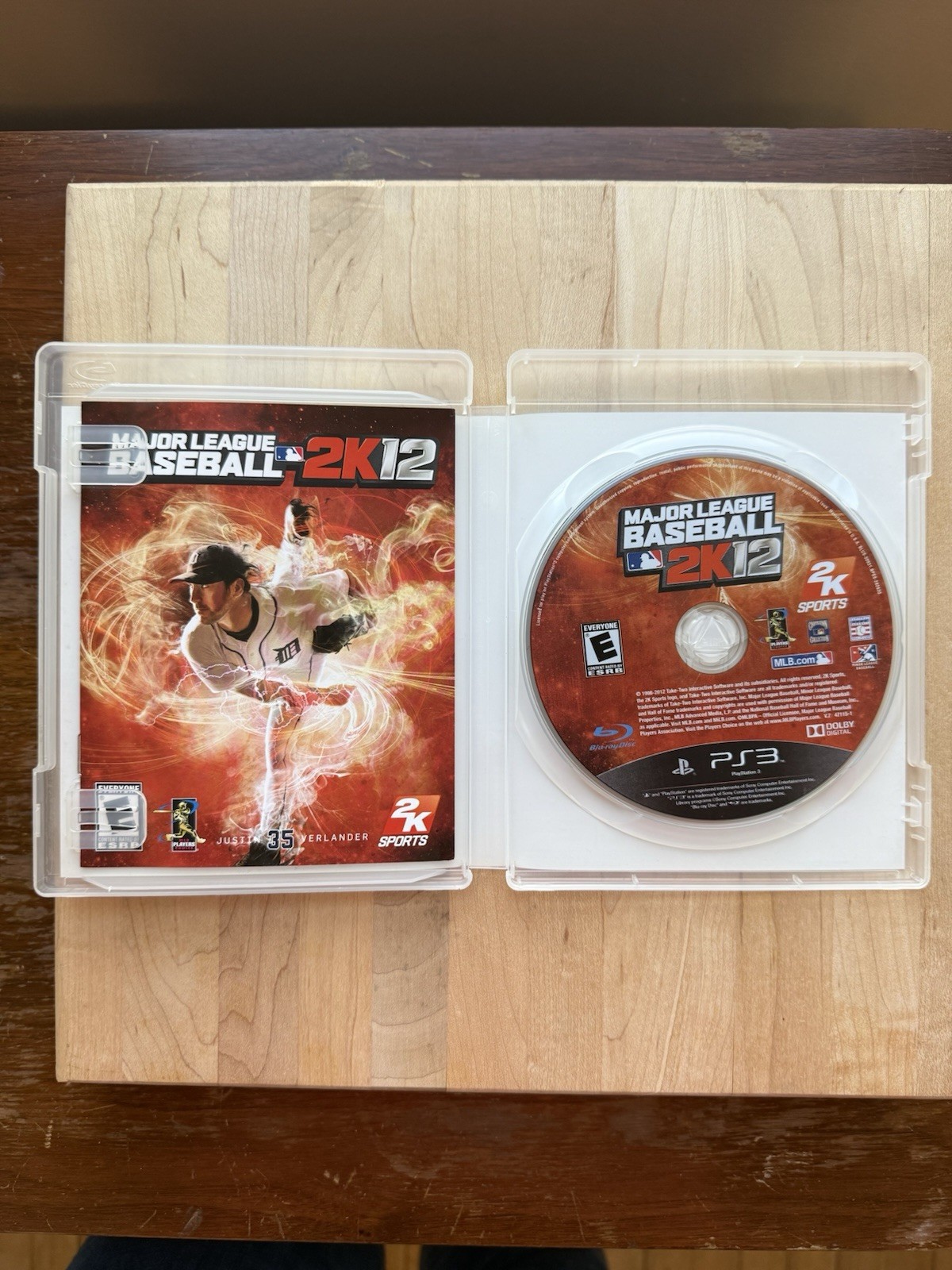 Major League Baseball 2K12 (Sony PlayStation 3, 2012) Video Game, CIB