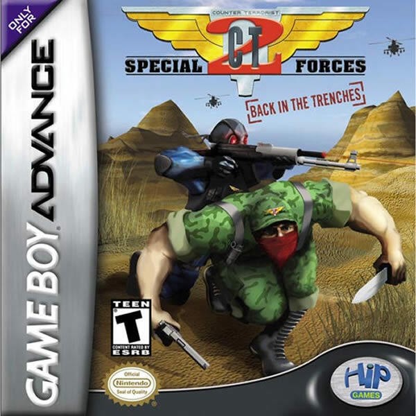 CT Special Forces 2 Back in the Trenches GBA (Brand New Factory Sealed US Versio