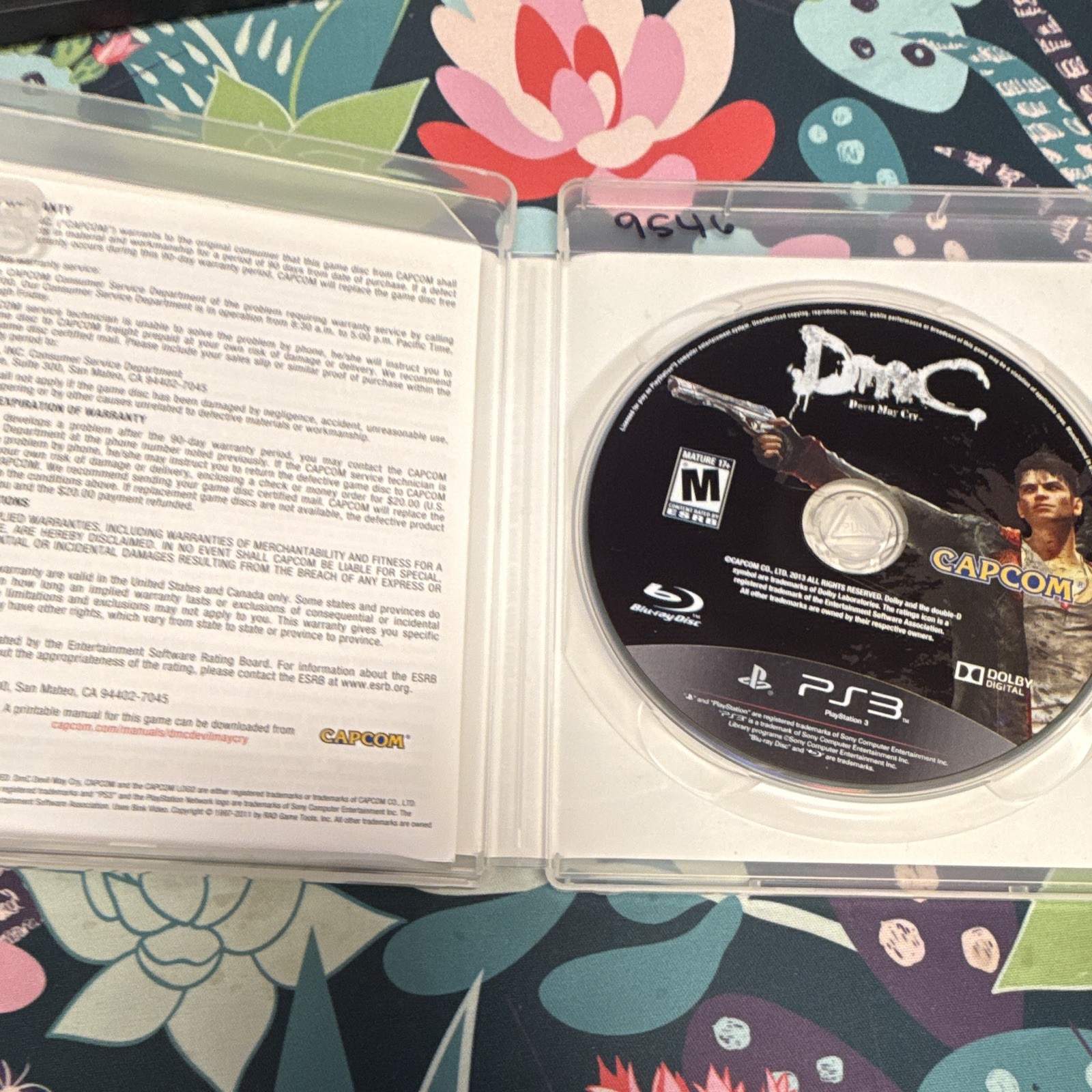 Capcom DmC: Devil May Cry (Sony PlayStation 3) CIB with Manual