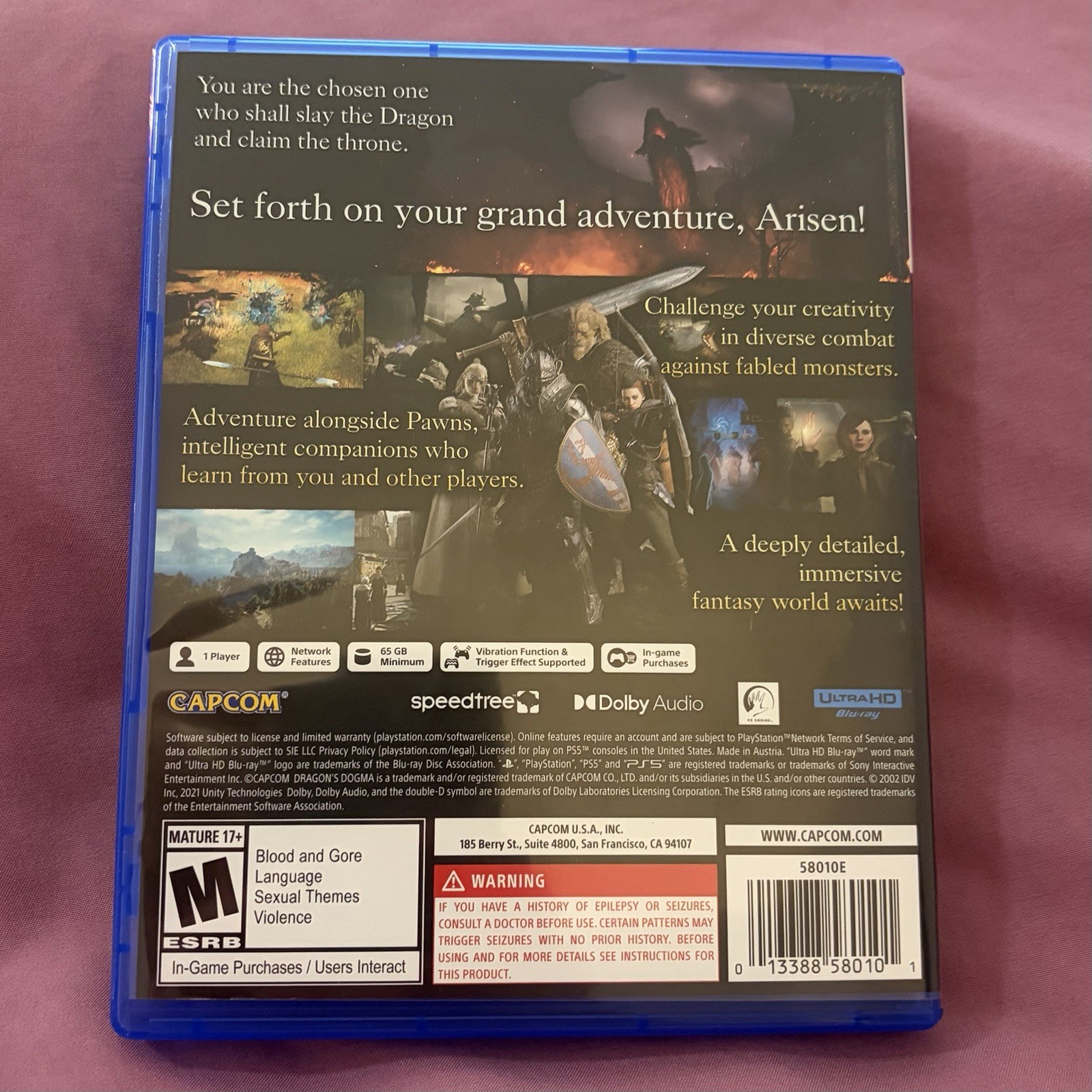 Capcom Dragon’s Dogma 2 Sony PlayStation 5, PS5