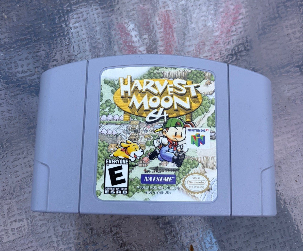 Harvest Moon (Nintendo 64 N64) Complete in Box CIB Authentic