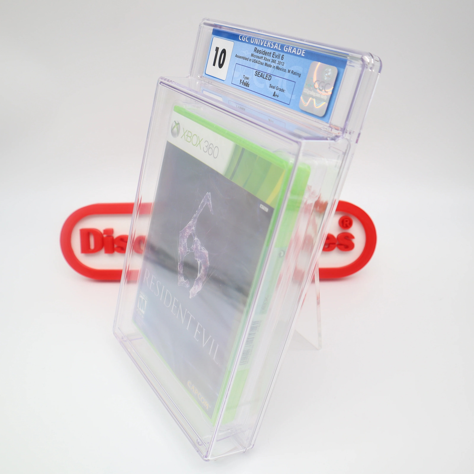 XBox 360 RESIDENT EVIL 6 VI – HIGHEST/PERFECT GRADED CGC 10 A++! NEW & Sealed!