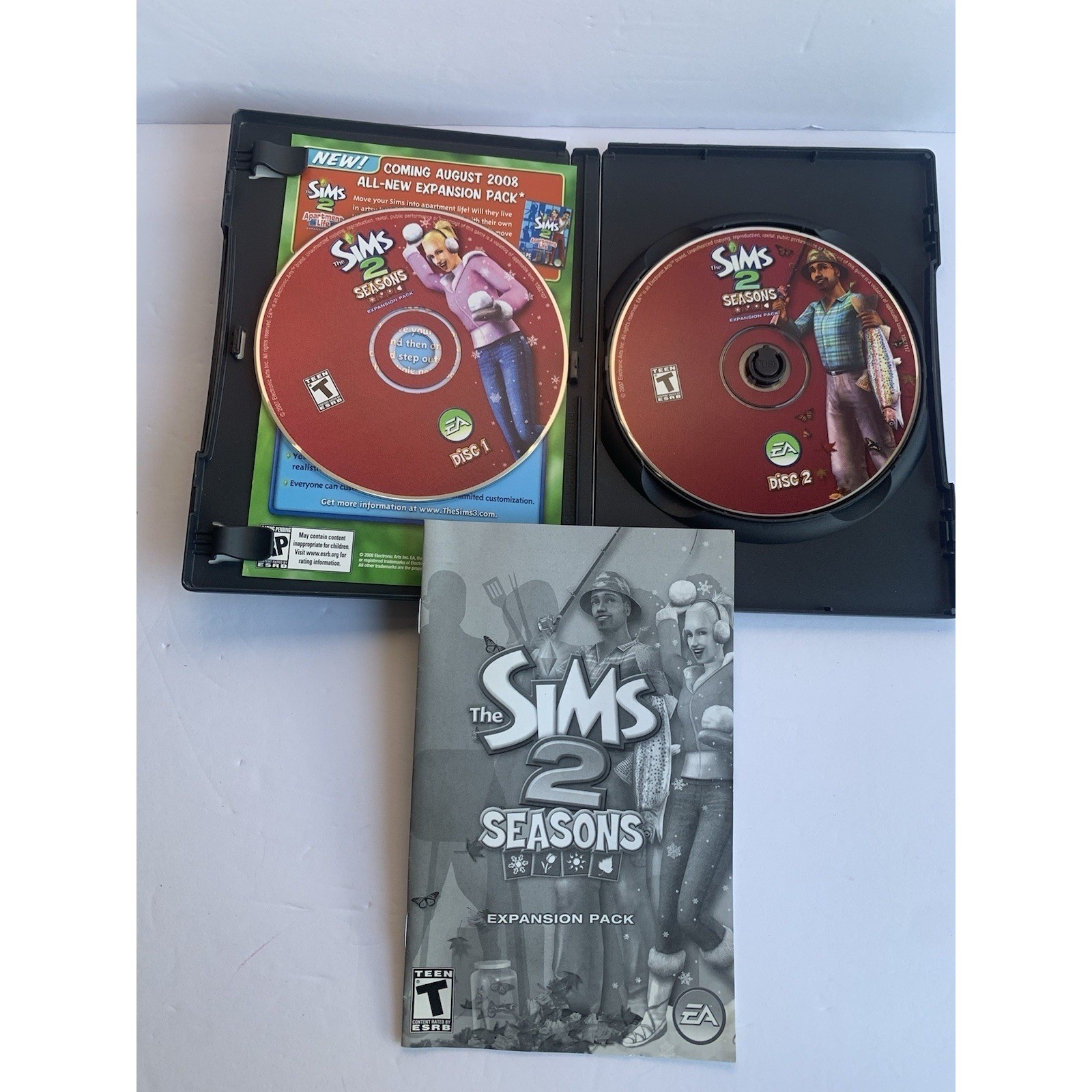 The Sims 2 Double Deluxe Seasons and The Sims Medieval Limited Edition PC Game