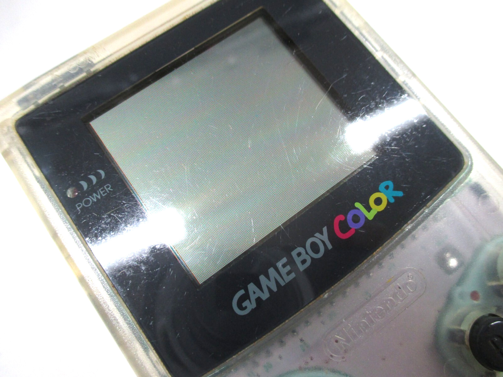 GB — Game Boy Color Console – Clear — Game Boy, JAPAN Game Nintendo. 22222