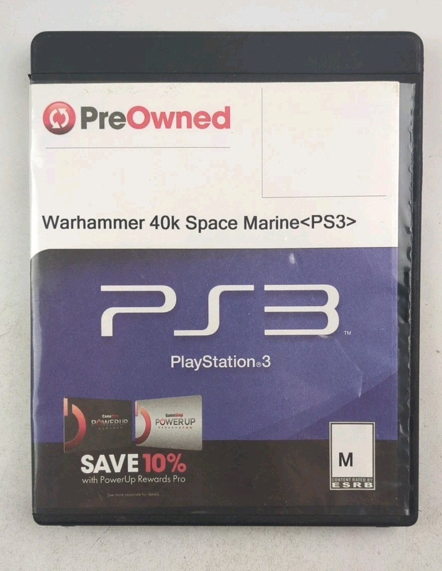 Warhammer 40,000: Space Marine PlayStation 3 PS3 DISC ONLY 40K Tested Working