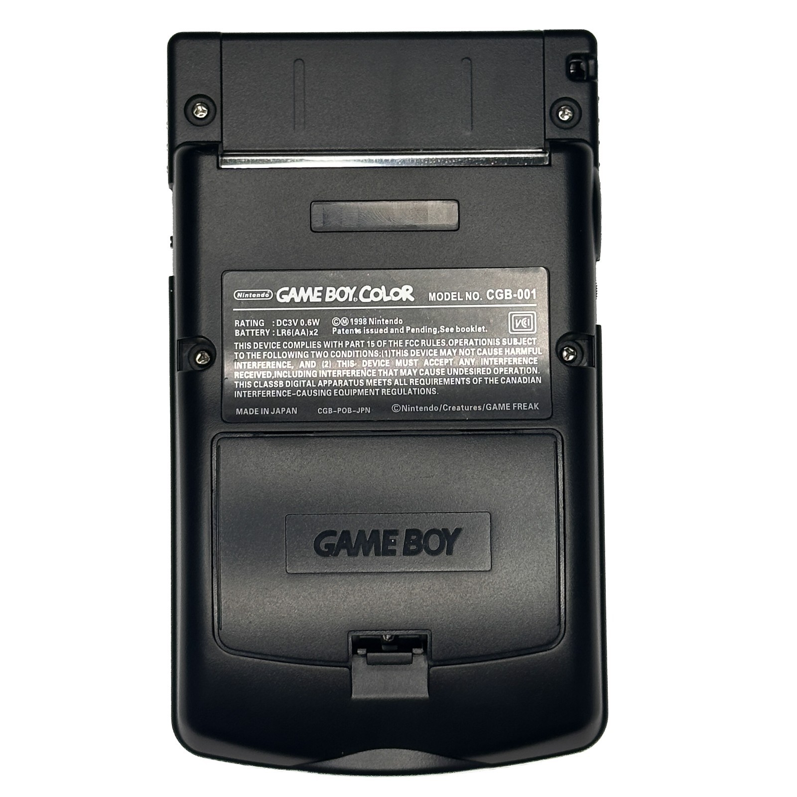 Nintendo Game Boy Color System GBC AMOLED OLED Touchscreen LCD BLACK PK Limited