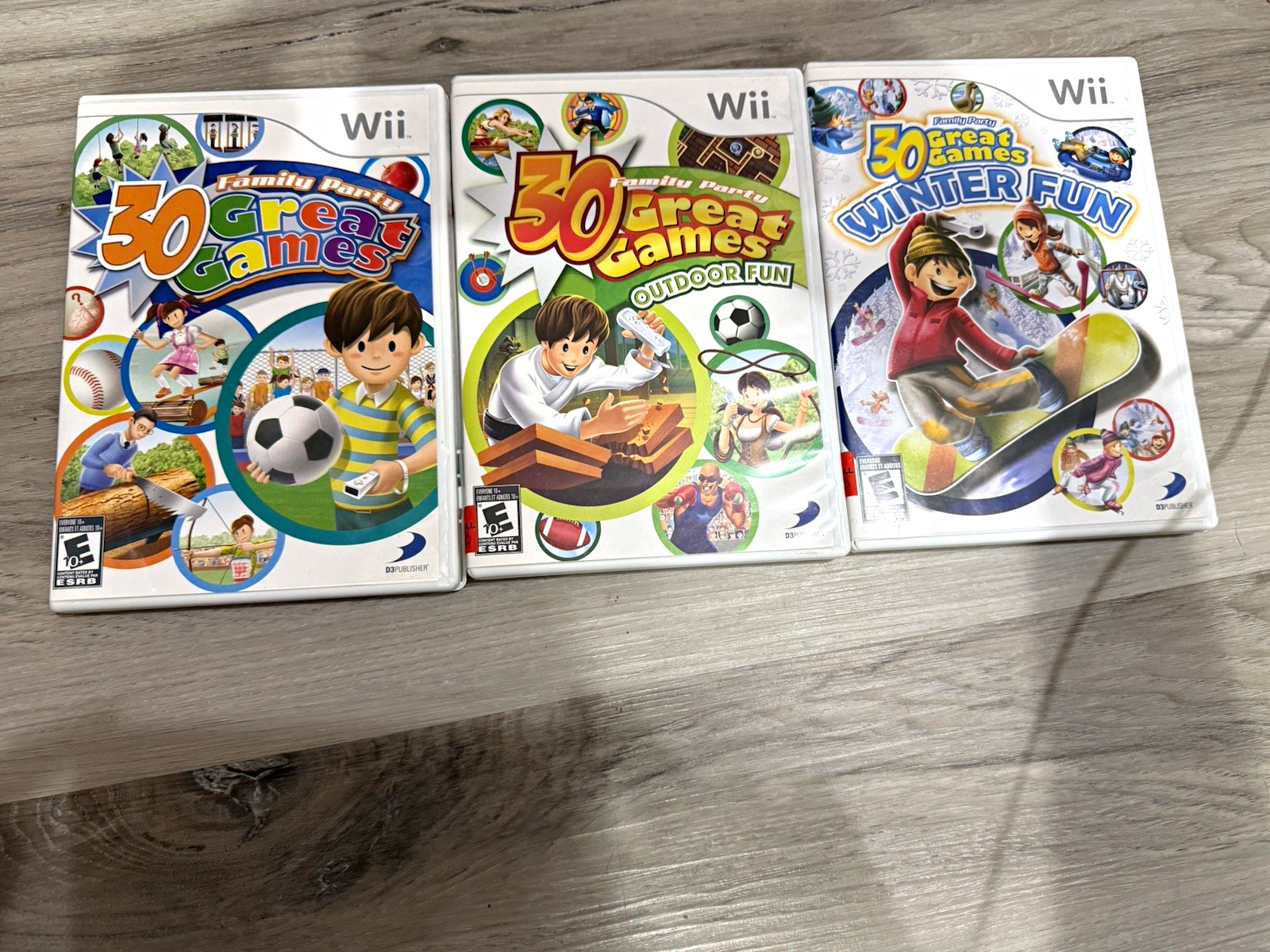 D3Publisher Family Party: 30 Great Games Nintendo Wii Manual Included E