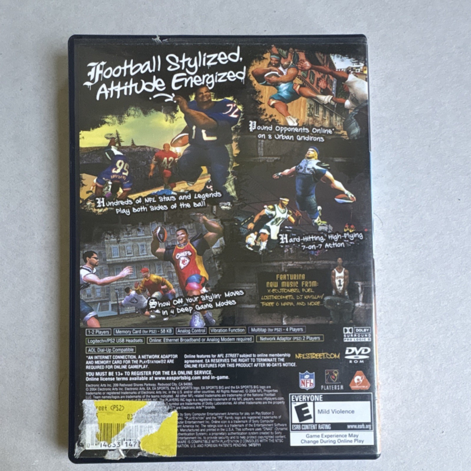 EA SPORTS BIG NFL Street Manual Included Multiplayer Online E (PS2) NTSC-U/C