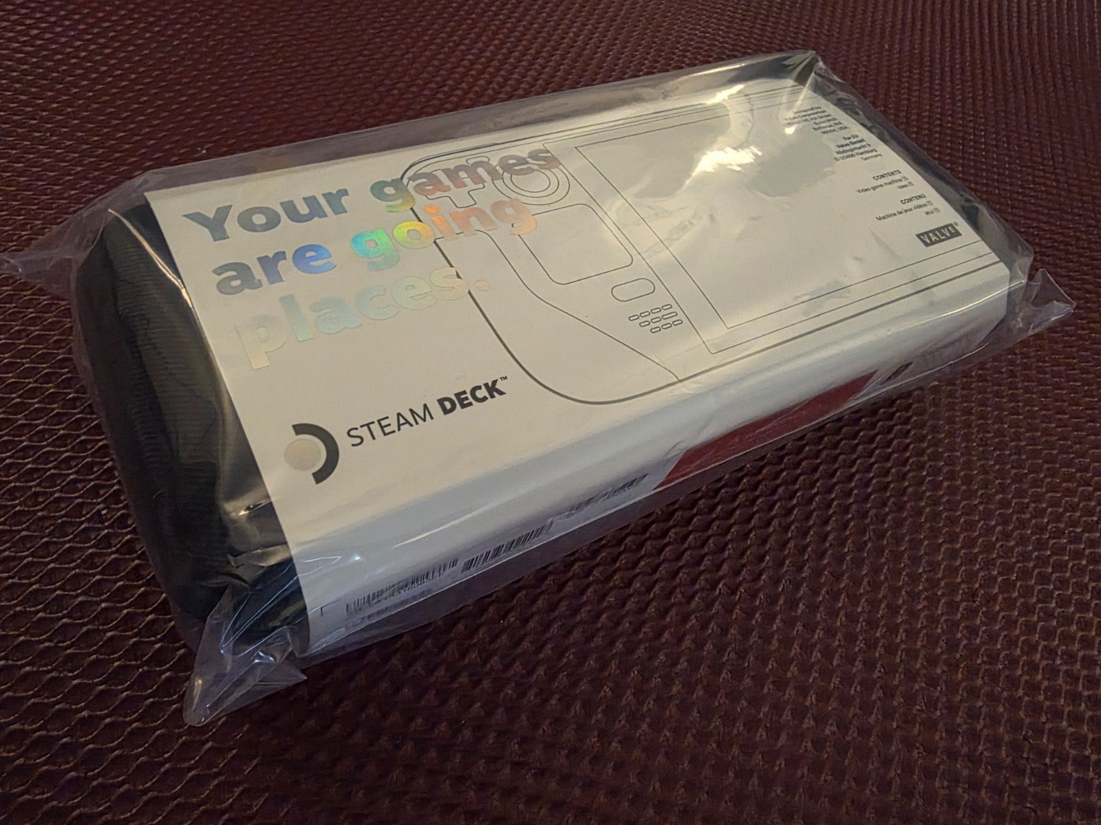 Brand New Factory Sealed Valve Steam Deck 64GB Handheld Console – Black
