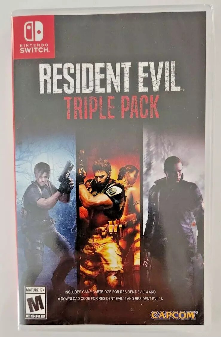 Resident Evil Triple Pack Switch Brand New Game Special (US 2019 Survival)