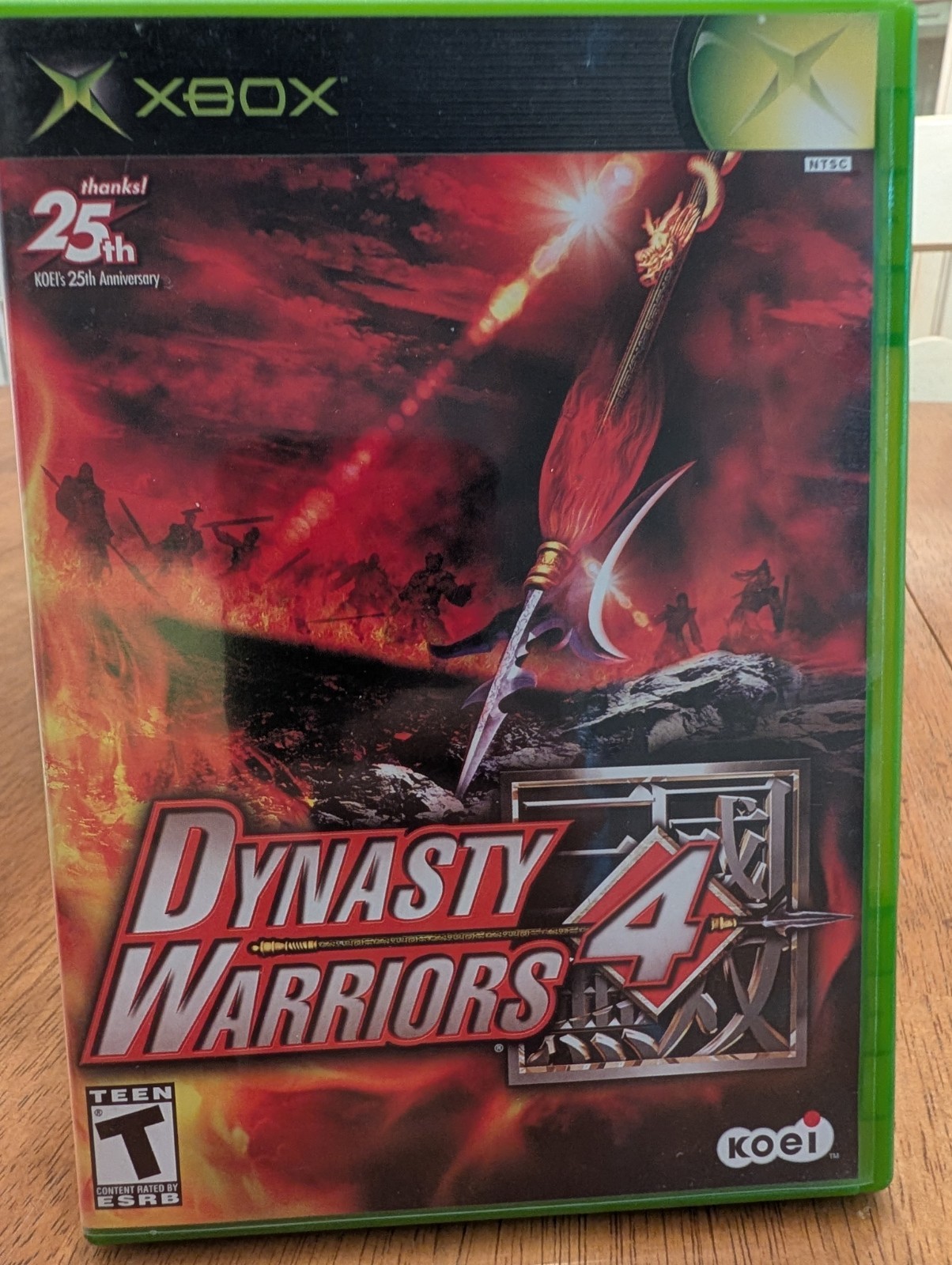 Dynasty Warriors 4 (Microsoft Xbox, 2003) CIB W/ Manual