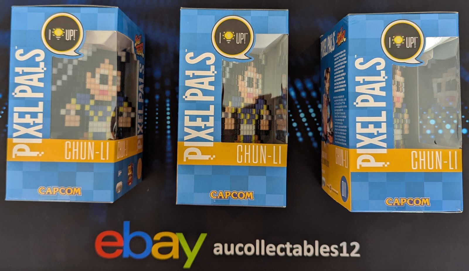 PDP Pixel Pals Street Fighter Chun-Li #011 Light Up Figure