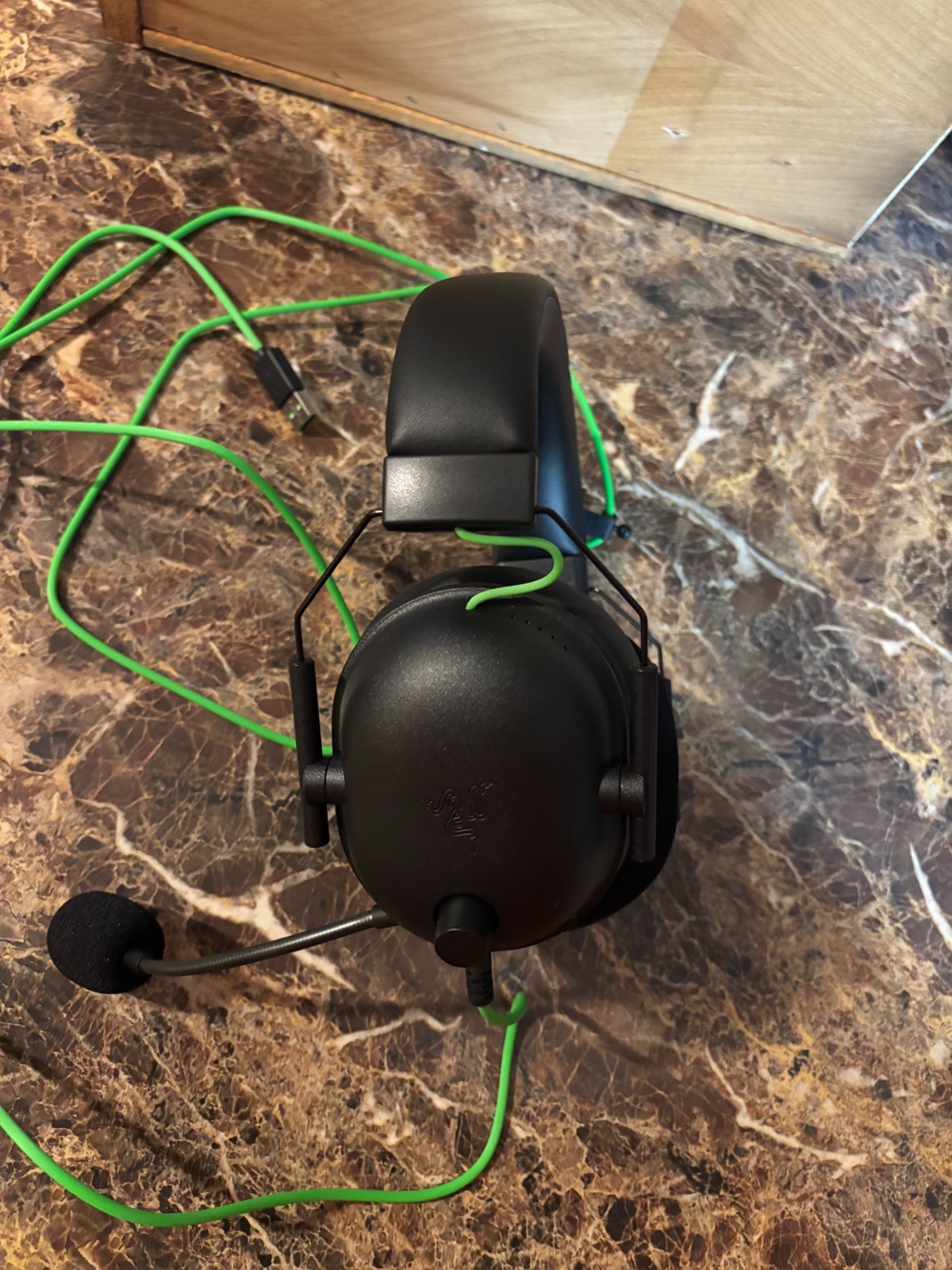 Razer BlackShark V2 X Headset – USED – Black – Wired Over‑Ear Gaming Audio USB