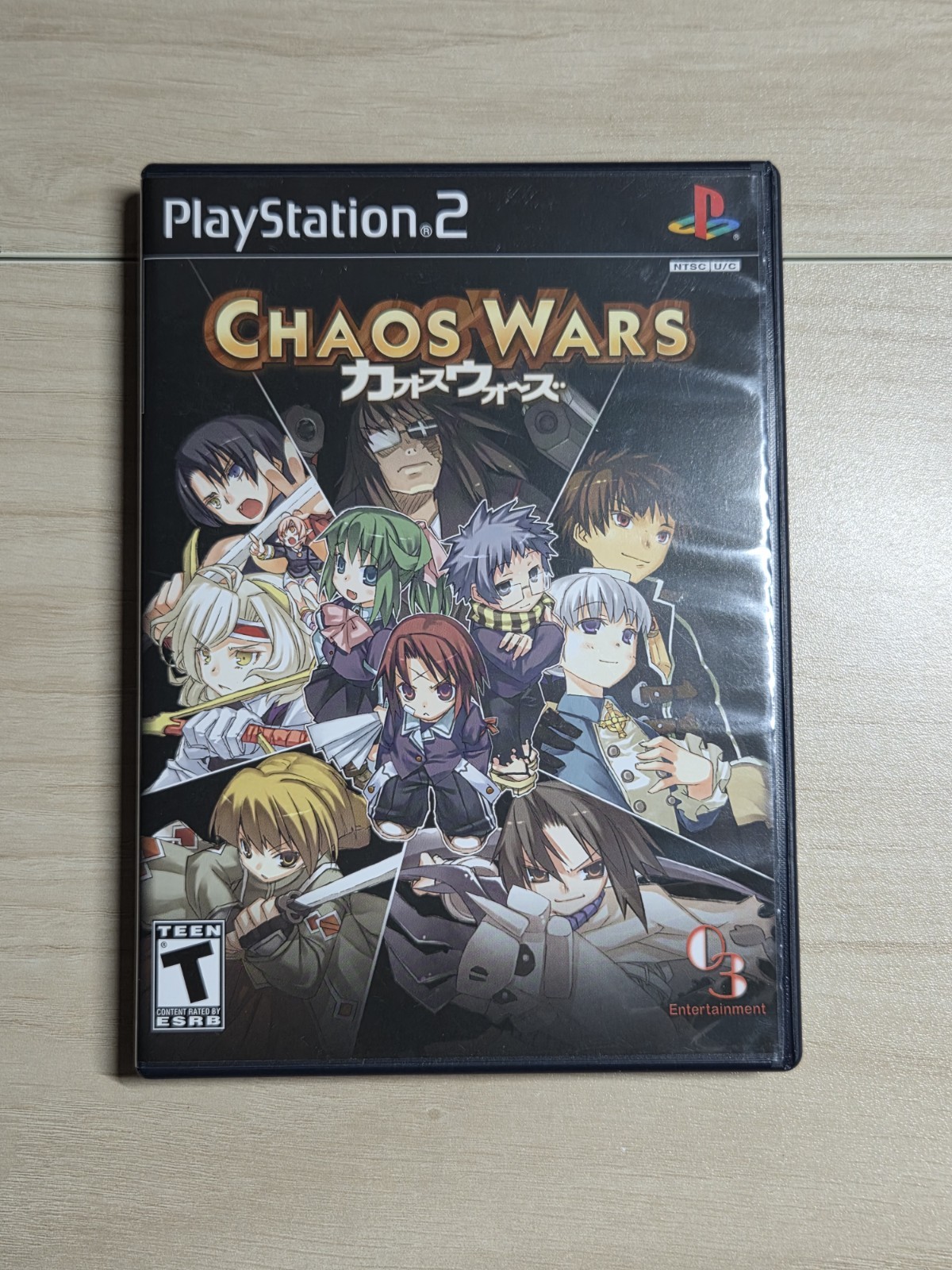 Chaos Wars PS2 (Sony PlayStation 2, 2008) CIB Complete w/Manual Tested