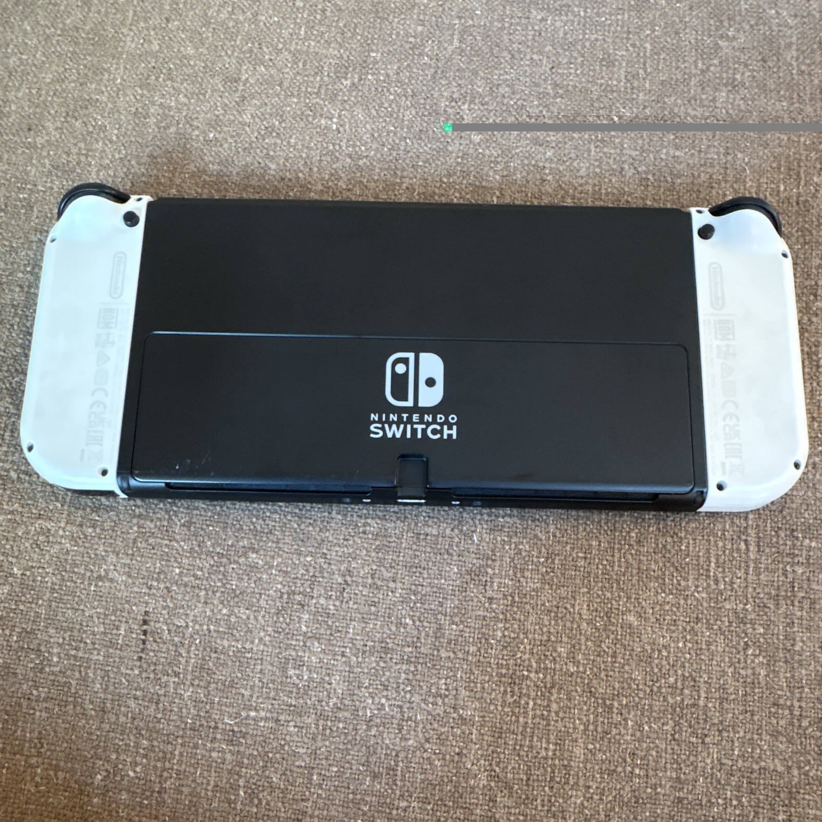 Nintendo Switch OLED Model Handheld System Console White Joy-Con USB-C With Case