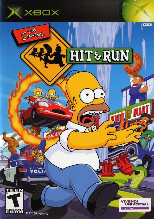 The Simpsons: Hit & Run (Microsoft Xbox, 2003)
