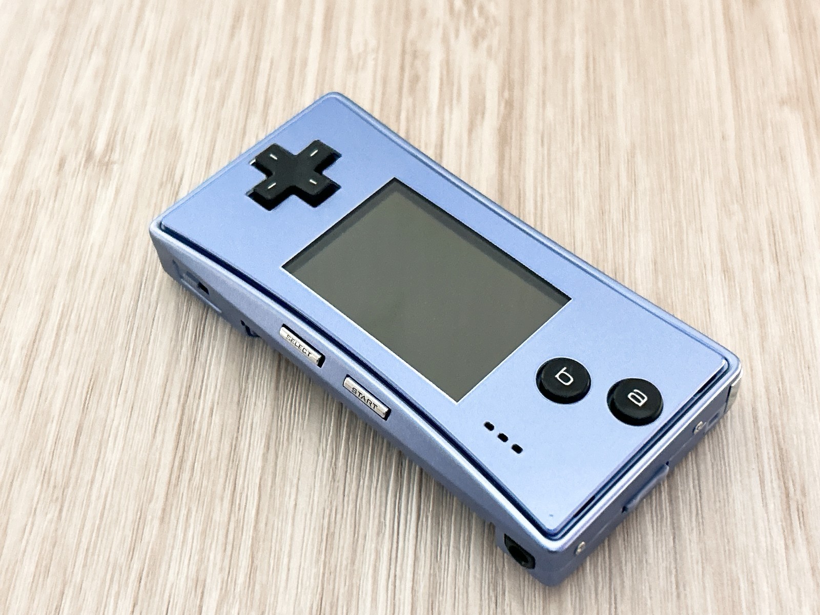 Mint – Nintendo GameBoy Micro Blue Console Tested w/ Charger & Case GBM