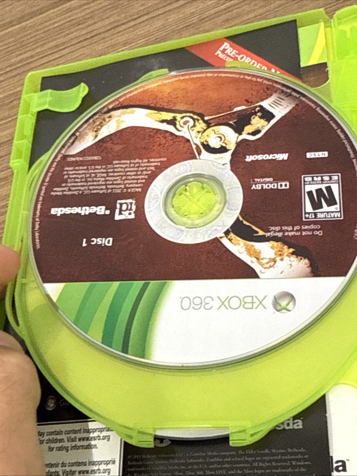 Rage (Microsoft Xbox 360, 2011) Complete