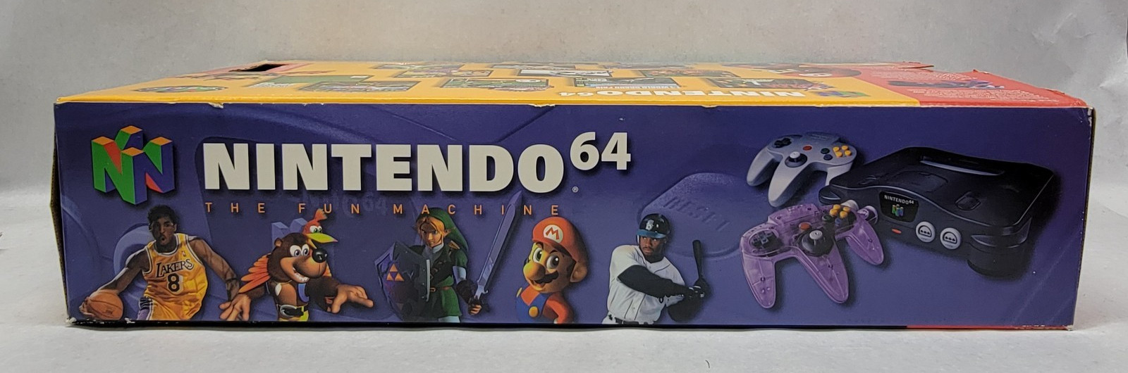 Nintendo 64 w/ Atomic Purple Extra Controller Complete in Box w/ Manuals & Foam