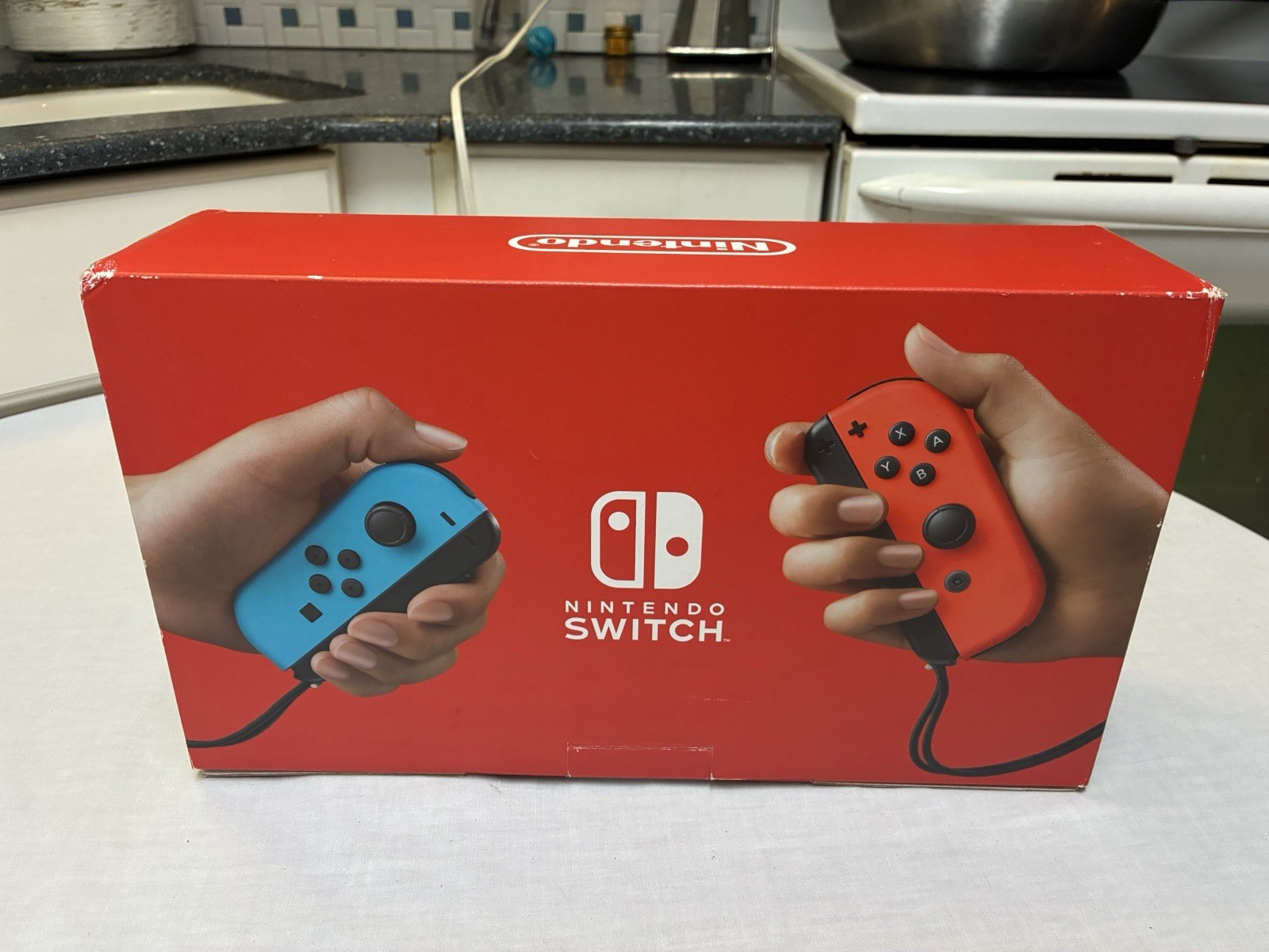 Nintendo Switch Bundle Includes Case, Joycon Controller Holders & Box