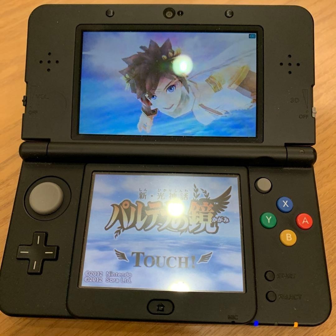 USED Shin Palutena no Kagami Kid Icarus Uprising Nintendo 3DS JAPAN Tested