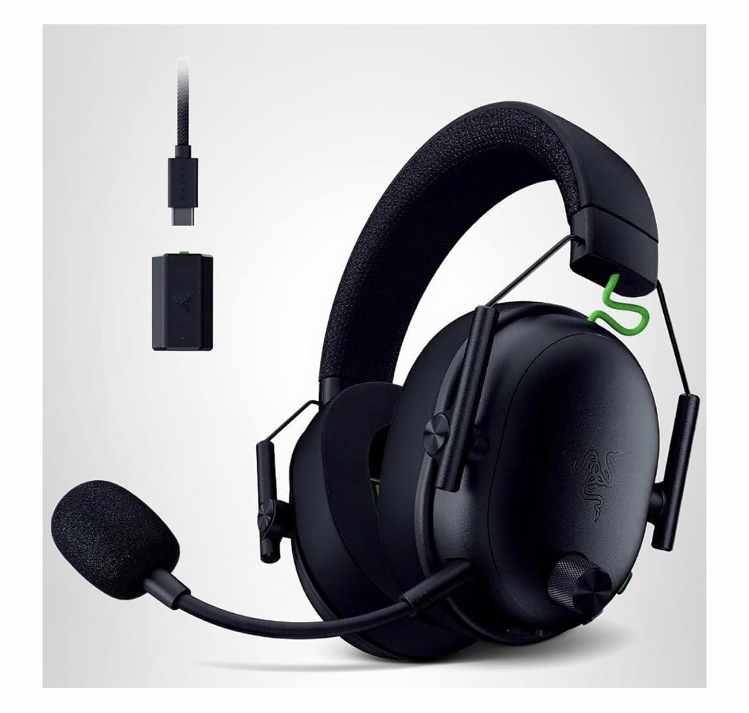 Razer BlackShark V3 Wireless Xbox Gaming Headset, Over-Ear Bluetooth USB Black
