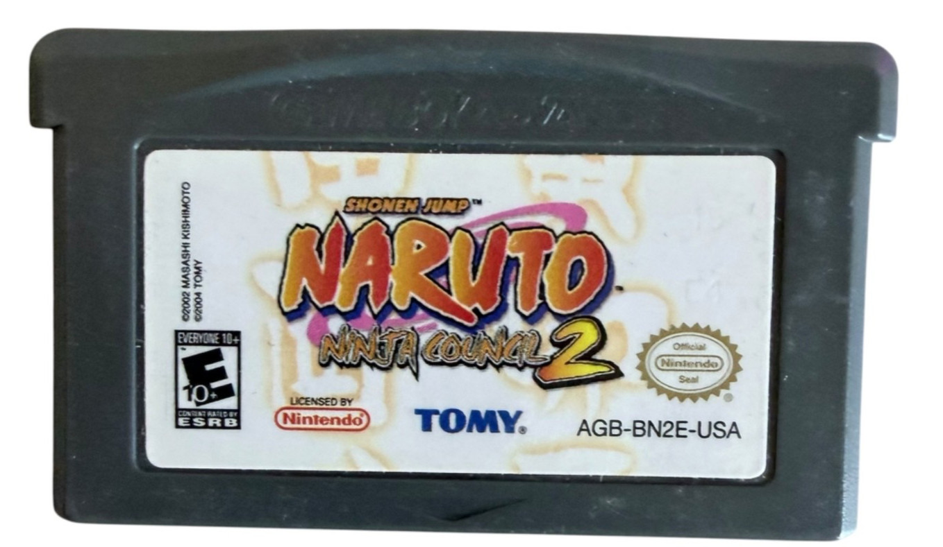 Naruto: Ninja Council 2 (Nintendo Game Boy Advance, 2006) Cartridge Only