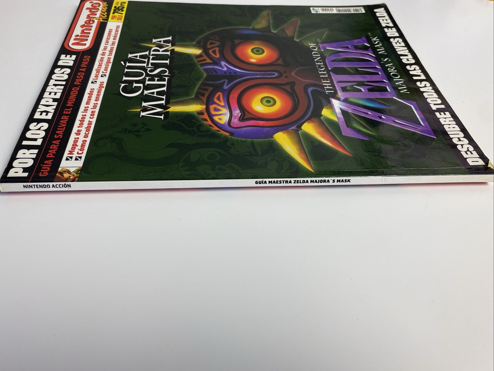 Nintendo Accion Legend Of Zelda Majora’s Mask Official Guide From Spain