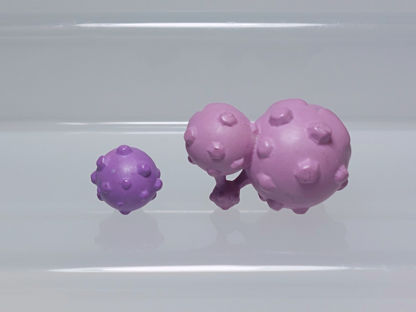 Weezing Koffing Pokemon Zukan 1/40 Scale Figure Set Tomy Gashapon H05 0.6-0.9in