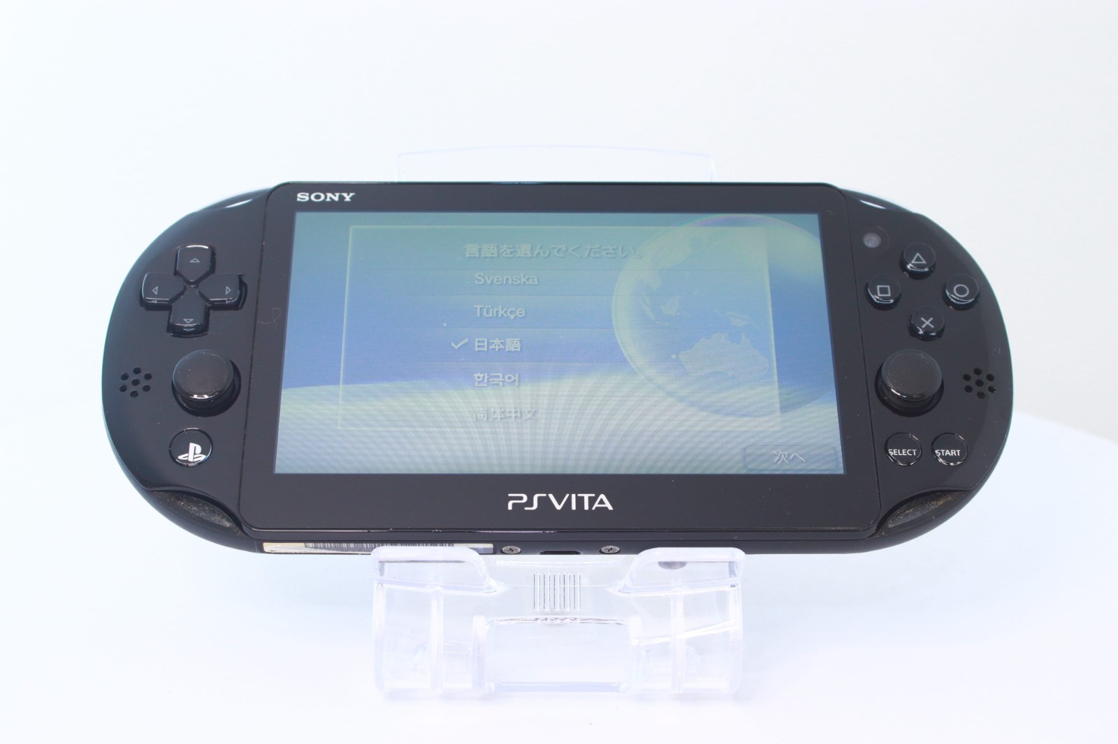 JP Game PS Vita PCH-2000 Black [ Rank：B]