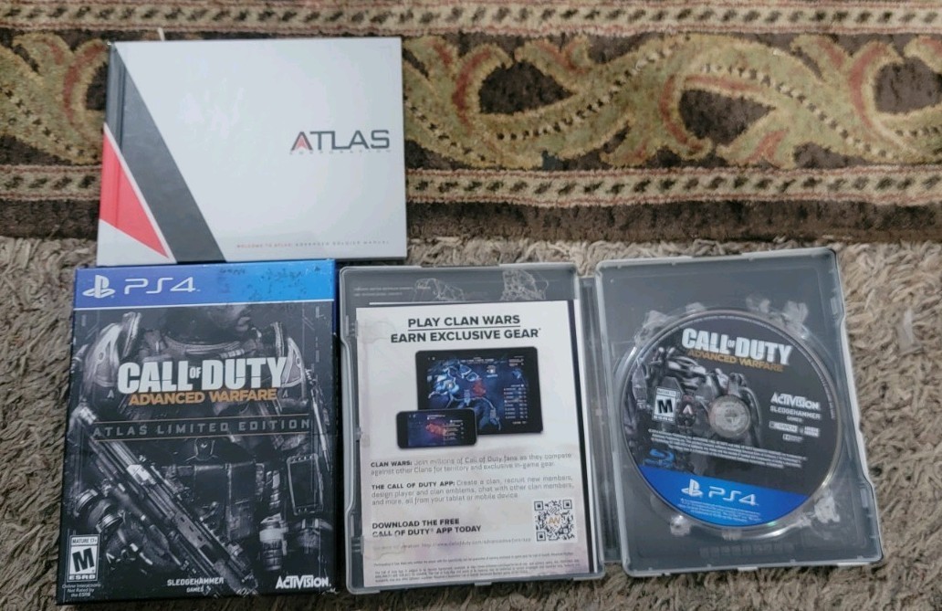 Call Of Duty Advanced Warfare And Call of duty Ghosts both complete Nice