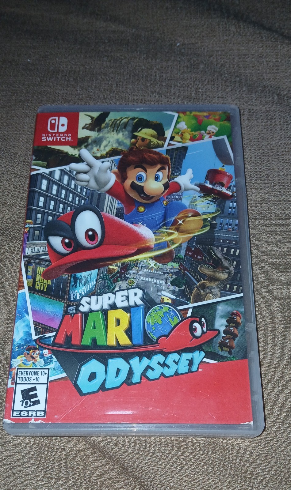 Nintendo Super Mario Odyssey for Nintendo Switch, E10+ (Everyone 10+)