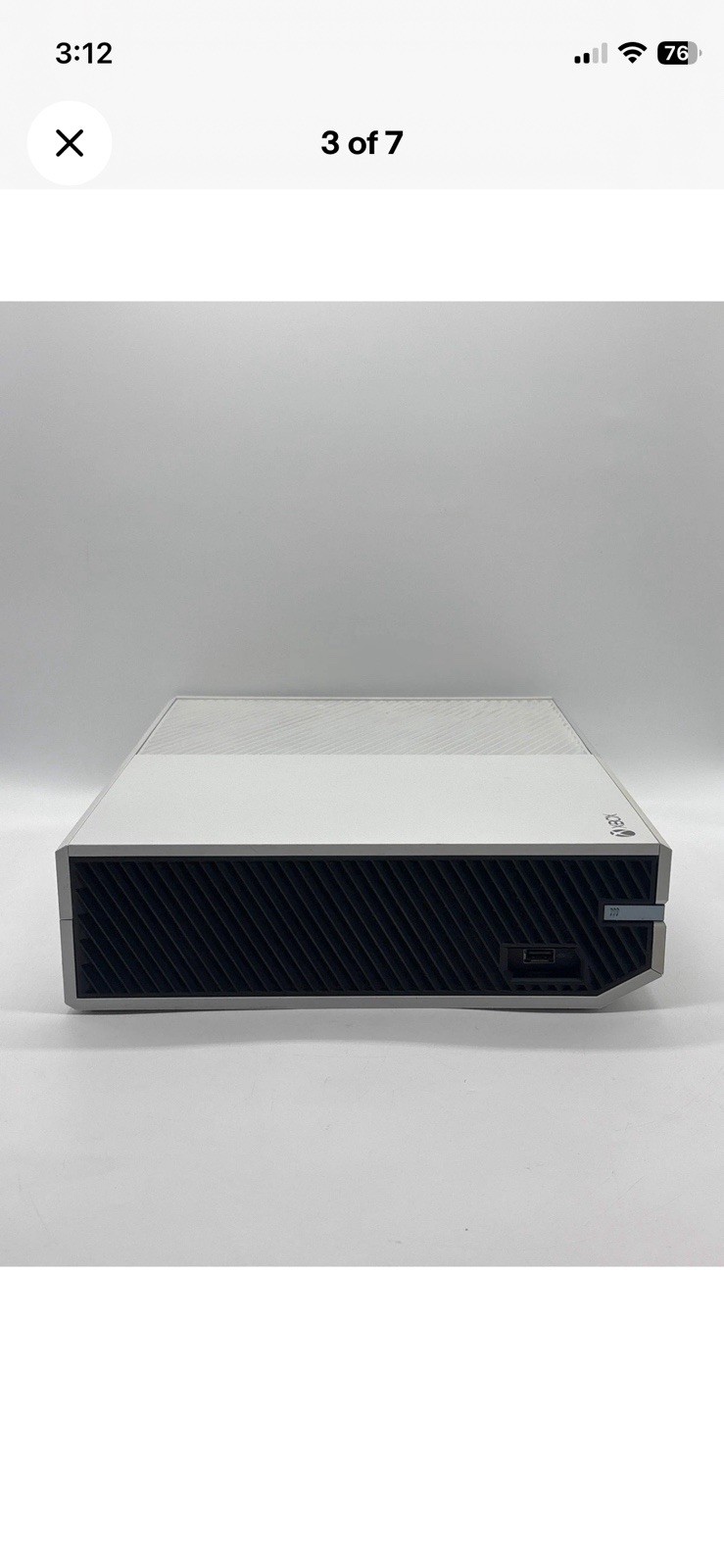 Microsoft Xbox One 500GB White Console Model 1540 Wi-Fi 1080p Region Free
