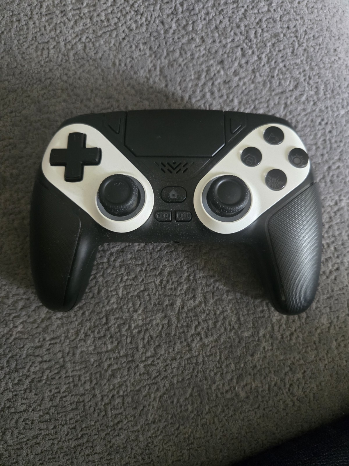 PS5 Controllers, new set, love the led colors! One pink and one black!