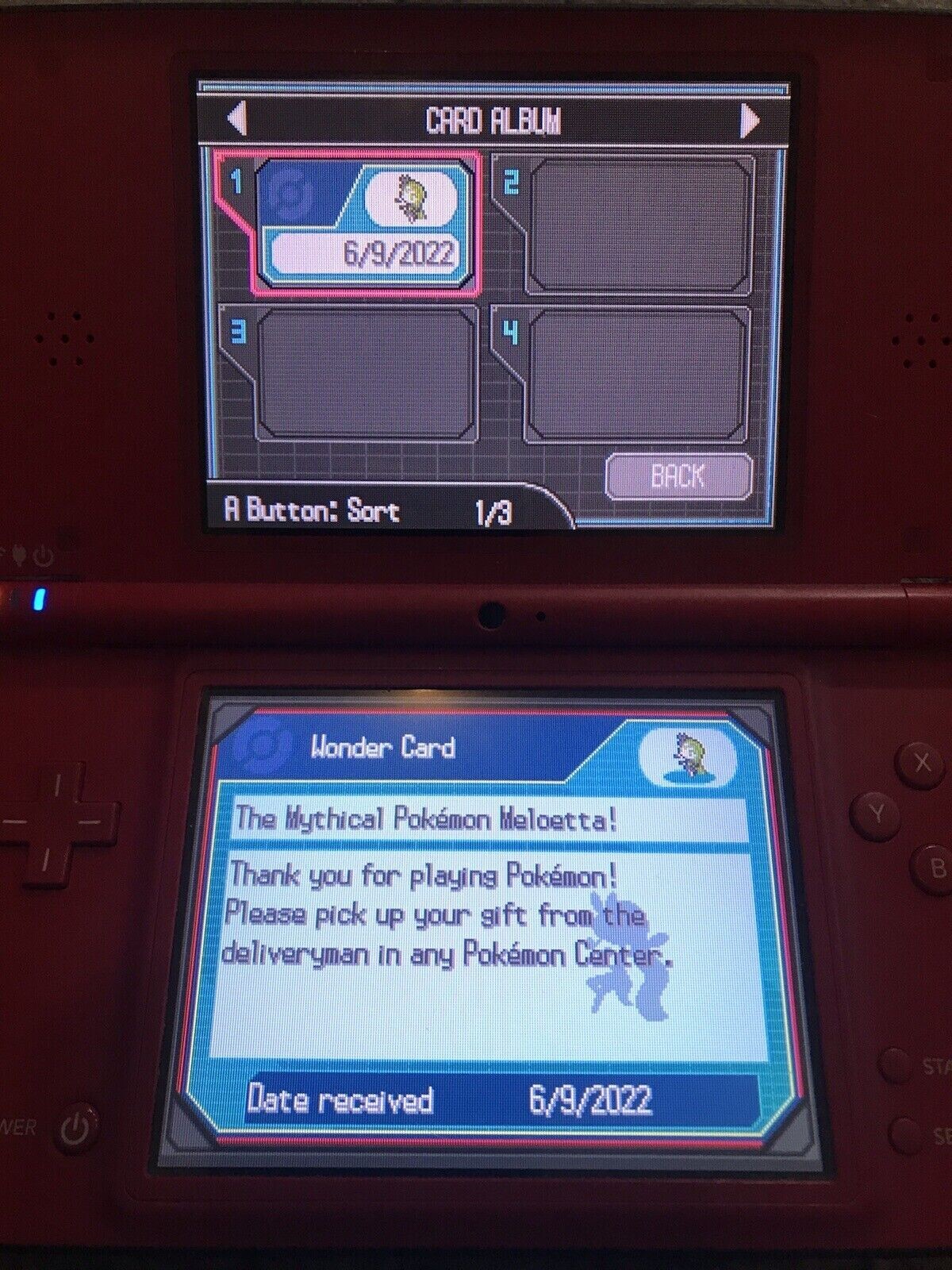 Pokemon Victini Keldeo Meloetta Genesect Authentic Mythical Distribution Service