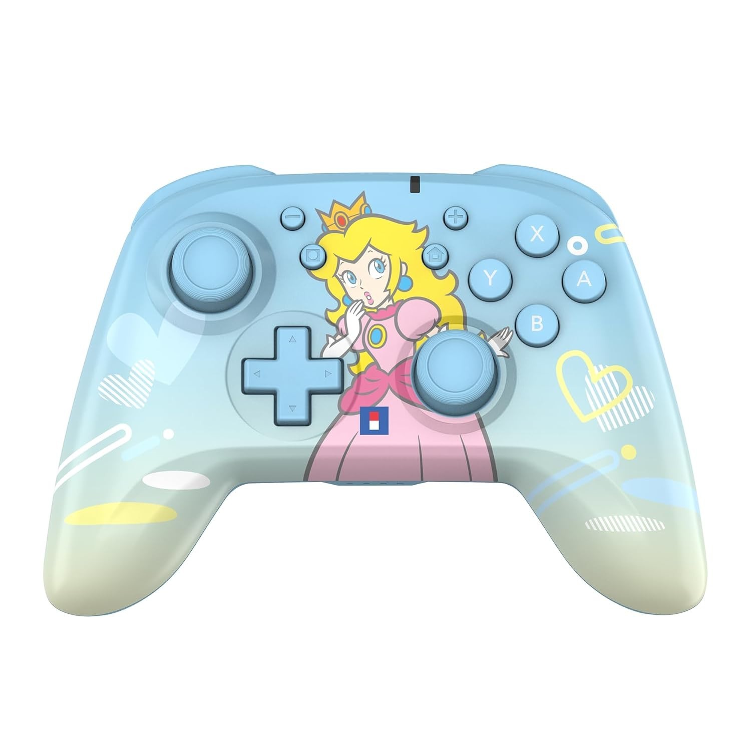 HORI Switch/Switch 2 Wireless HORIPAD Blue Peach (SEALED)