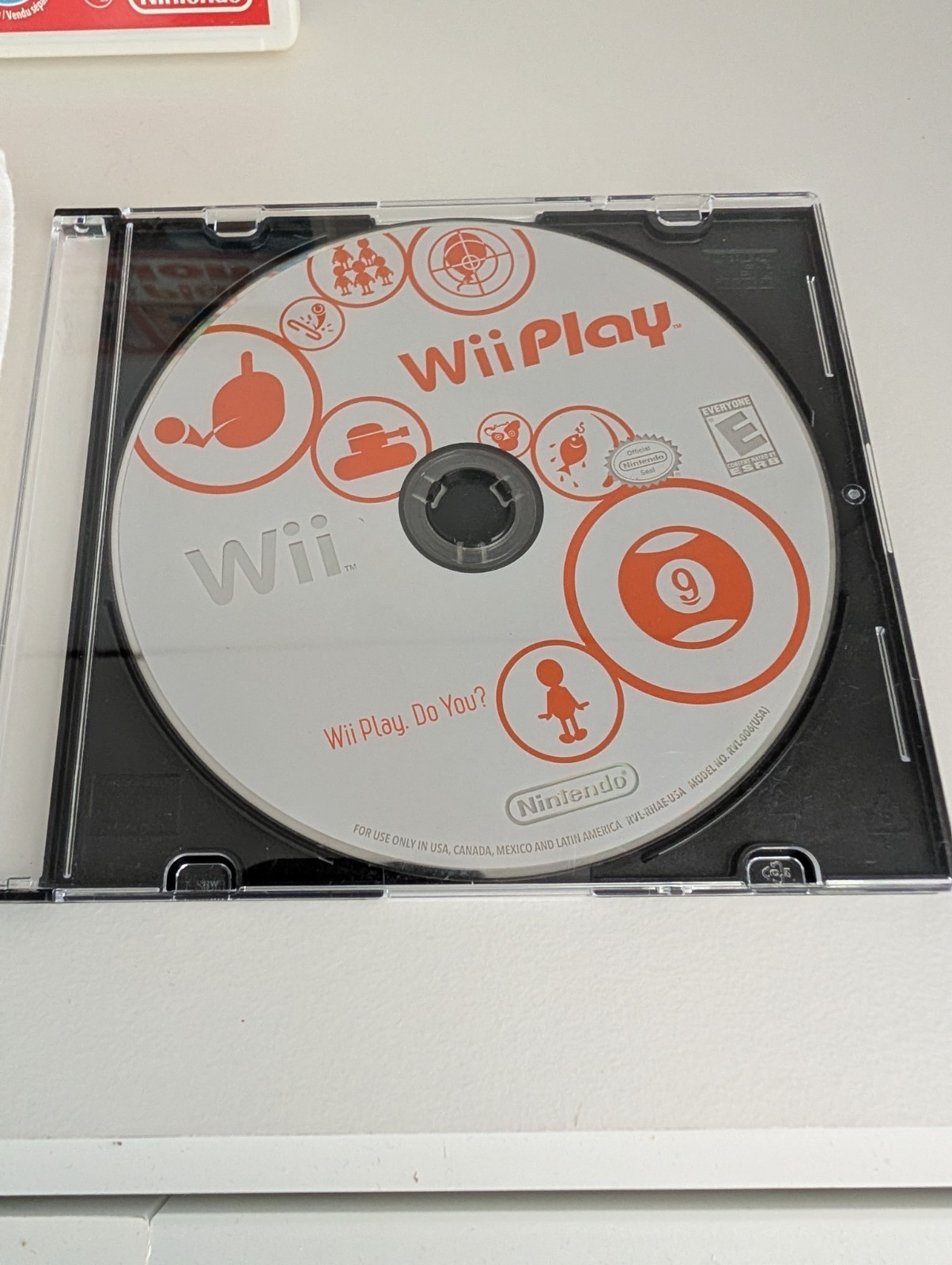 Wii Play Motion & Wii Play Nintendo Wii Game With Inserts Tested