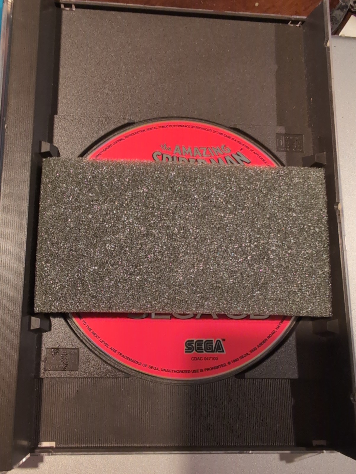 The Amazing Spiderman The Kingpin Sega CD Video Game Complete In Case