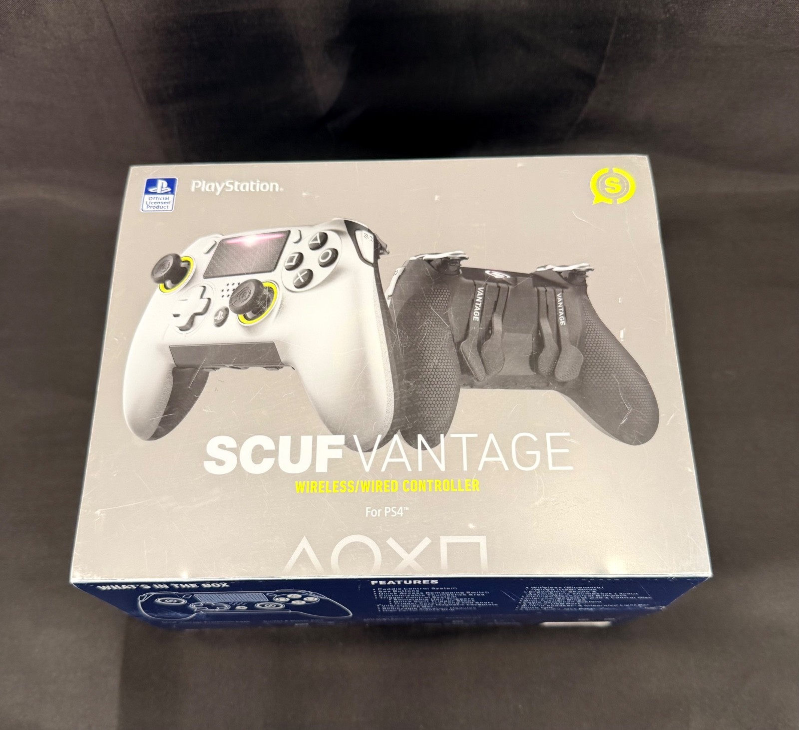 SCUF Vantage Wired/Wireless Controller Sony PlayStation 4 PS4 (FOR PARTS ONLY)