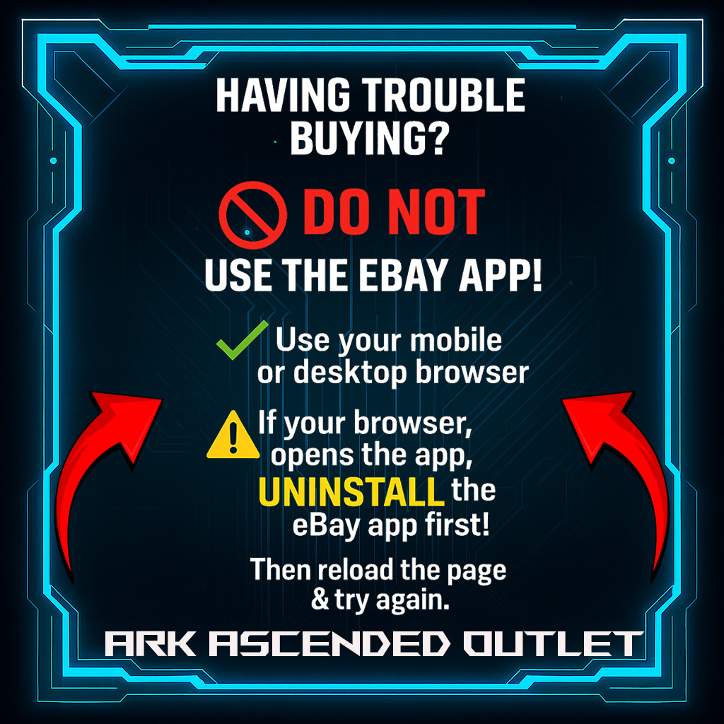Custom Order-Ark Survival Ascended-ASA- PvE-Official-PC/PS5/XBOX-(DM for Quotes)
