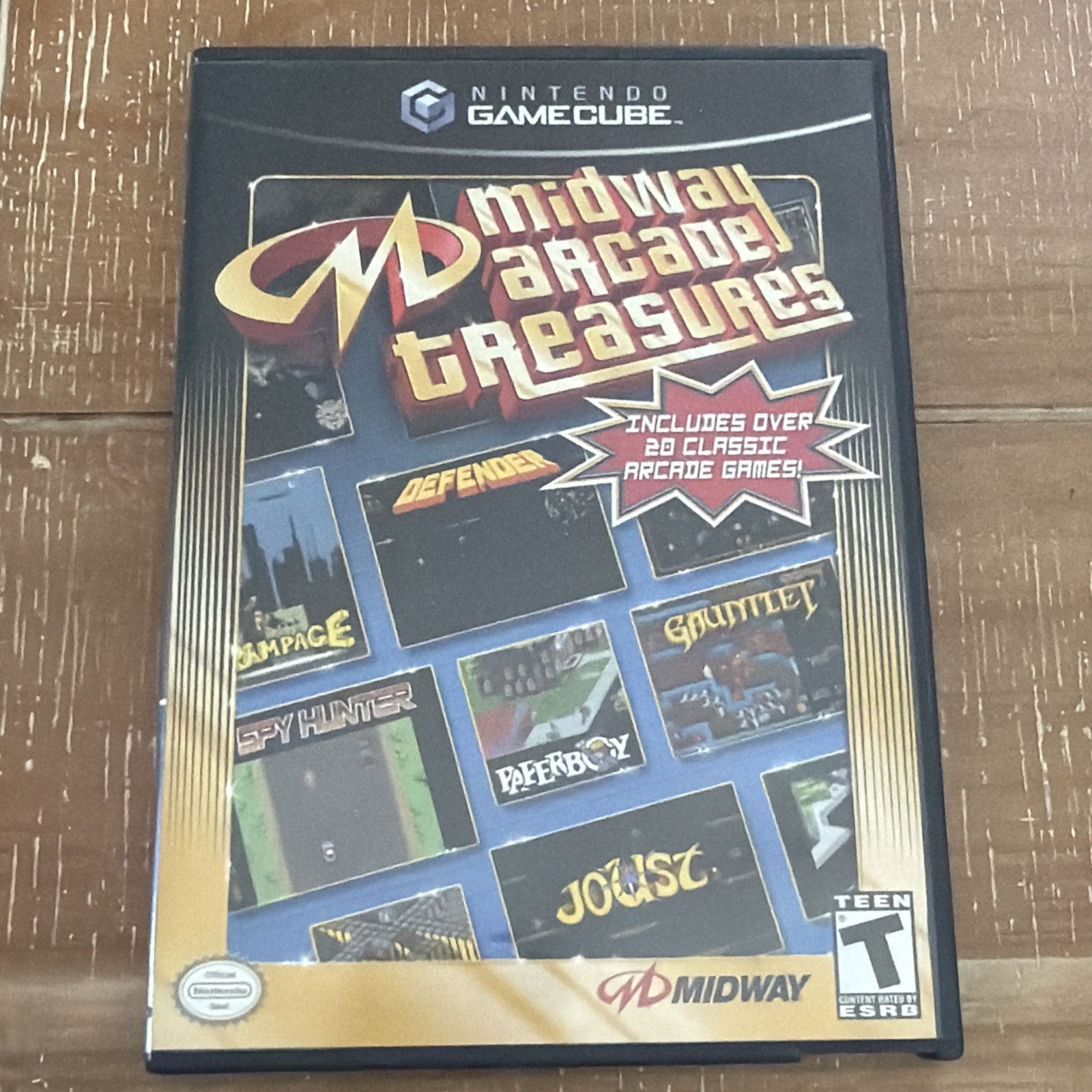 Midway Arcade Treasures 1 (Nintendo GameCube GCN, 2003) COMPLETE CIB Tested!