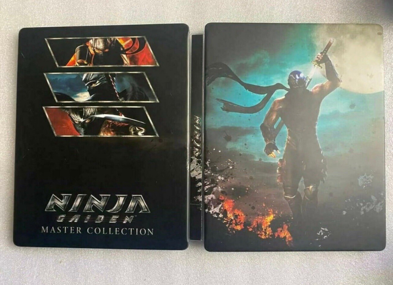 Ninja Gaiden Master Collection Custom made G2 Steelbook Case For PS4/PS5/Xbox