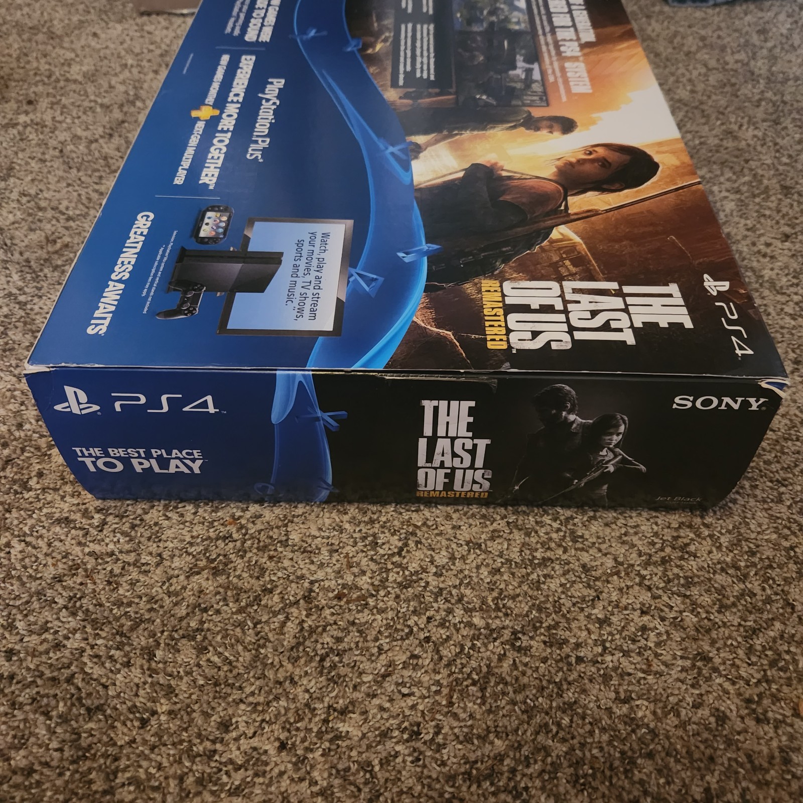 Sony Playstation 4 PS4 500GB Console The Last of Us Edition Complete CIB, Tested