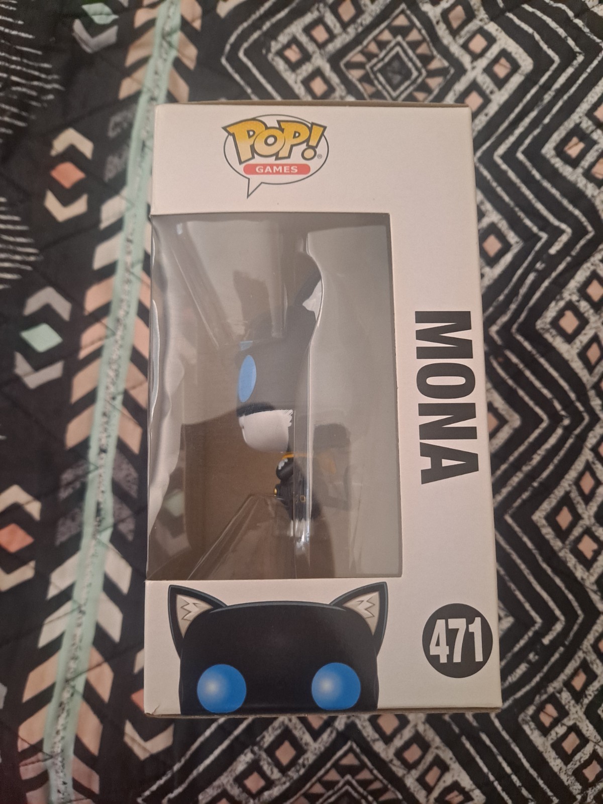 Funko POP! Games Persona 5 Mona #471 & Joker #468 Vinyl Figure Lot