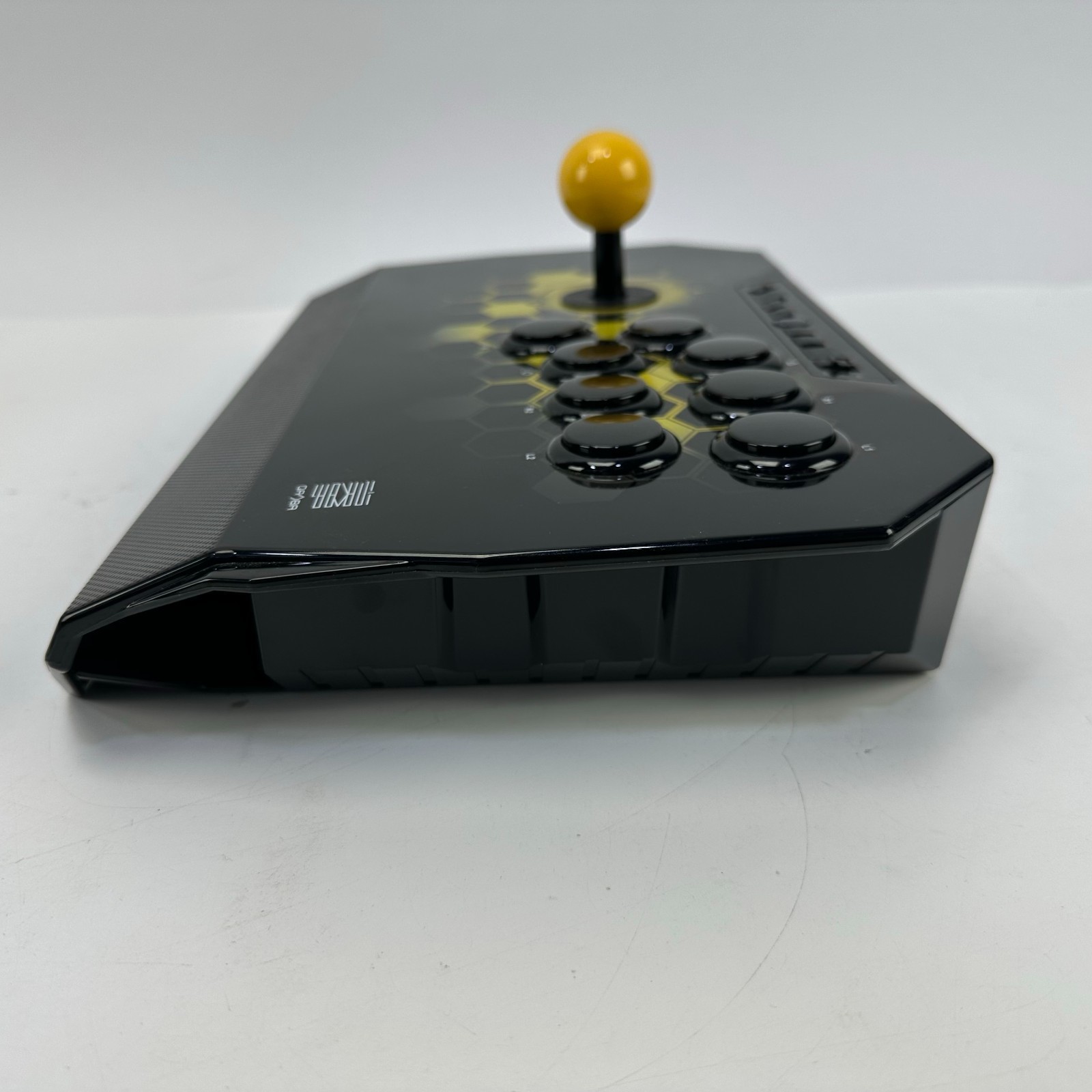 Qanba Drone Arcade Joystick Black/Yellow US Wired for PlayStation PS3/PS4 Works