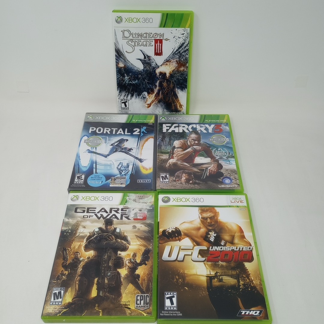 Lot Of 22 Xbox 360 Games With Cases (Many Have Manuals) UNTESTED See Pics!