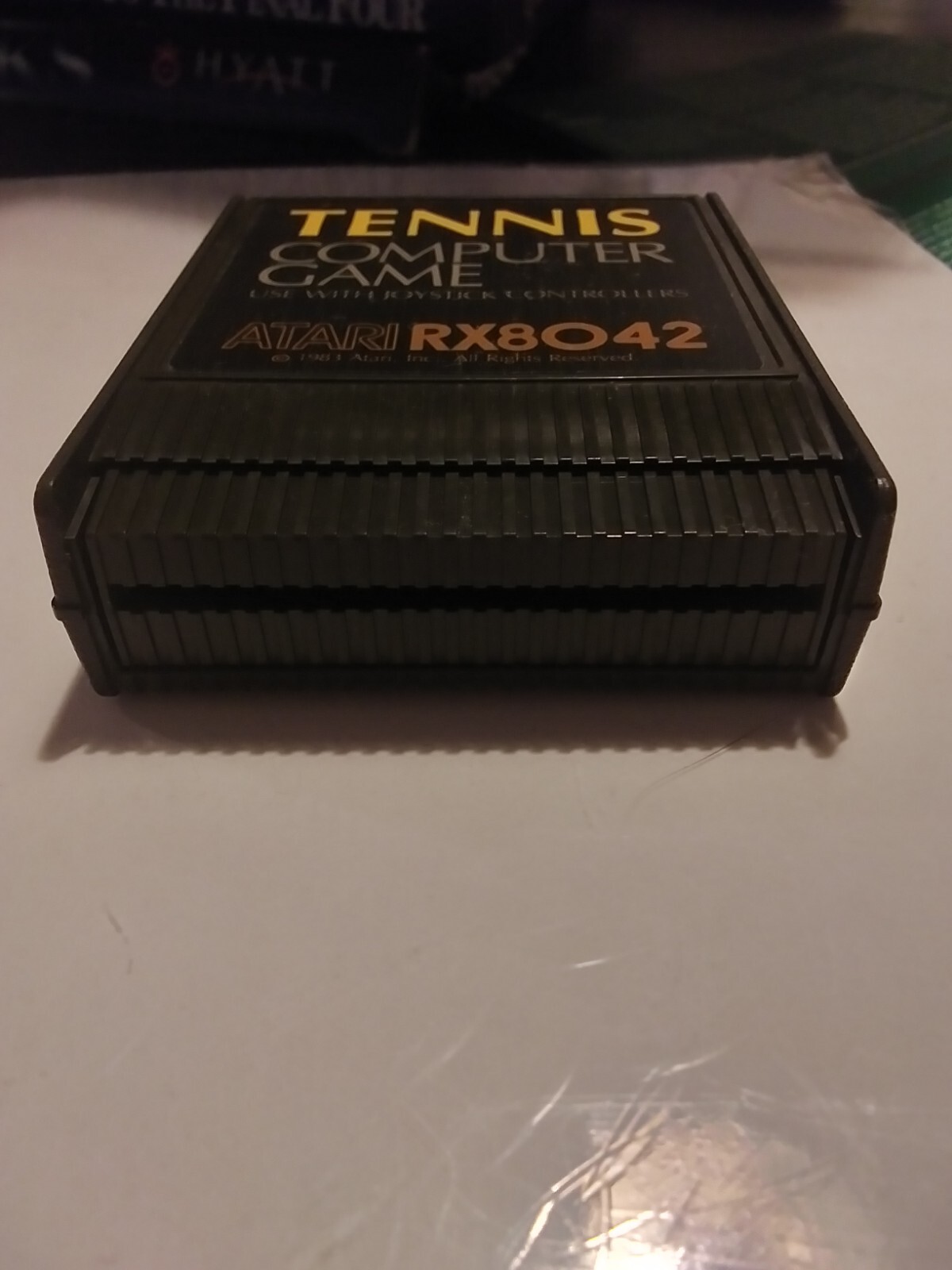 Atari 1983 Tennis RX8042 Vintage Cartridge Computer Sports Game + Original Box