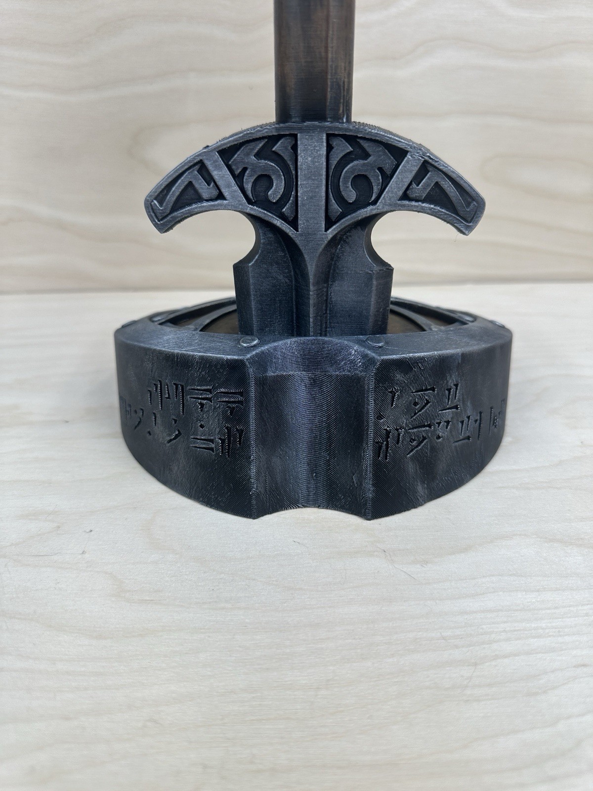 Skyrim Dragonborn Helmet Handpainted Custom Replica With Stand (Made To Order)